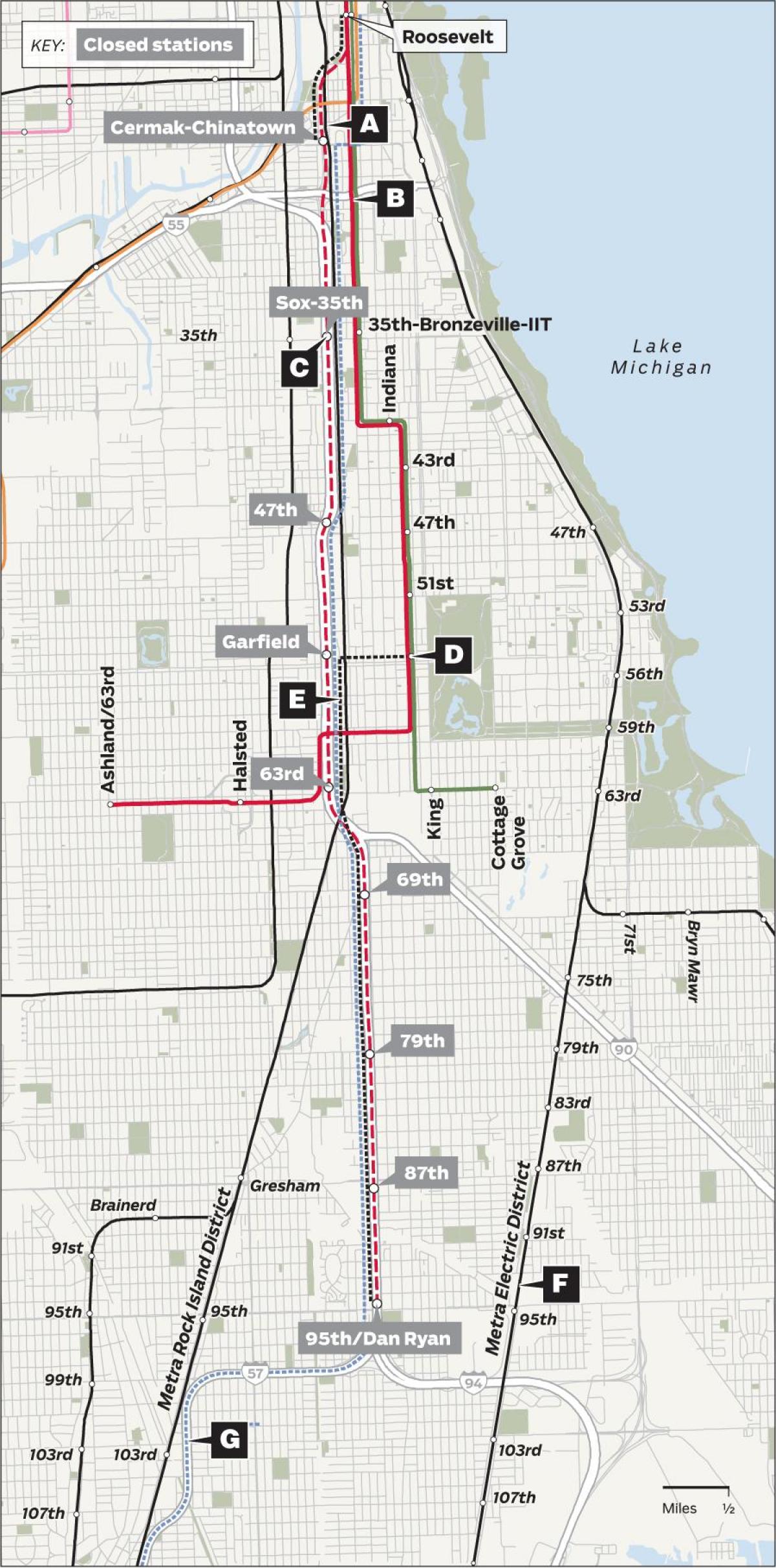 редлайн Chicago mapie
