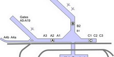 Tryb mapę lotniska