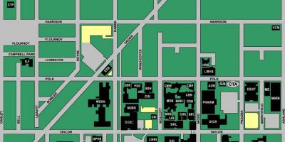 Mapa kampusu UIC